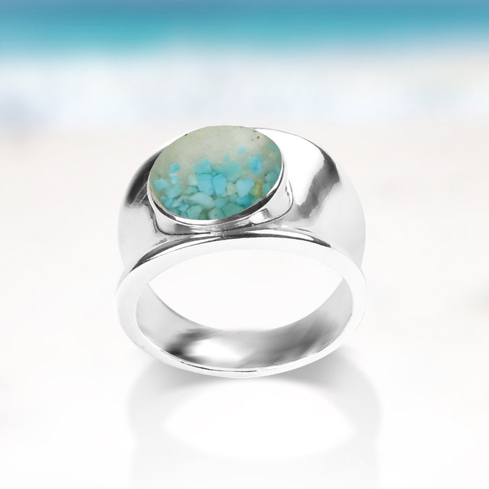 Bayview Ring - Turquoise Gradient (AMI Sand)